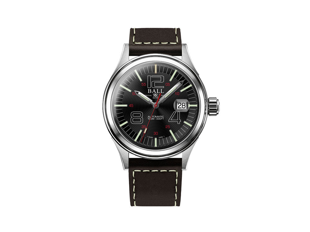 Ball Fireman Nightbreaker Automatic Watch, Ball RR1103, 40 mm, NM2188C-LBR11-BK1
