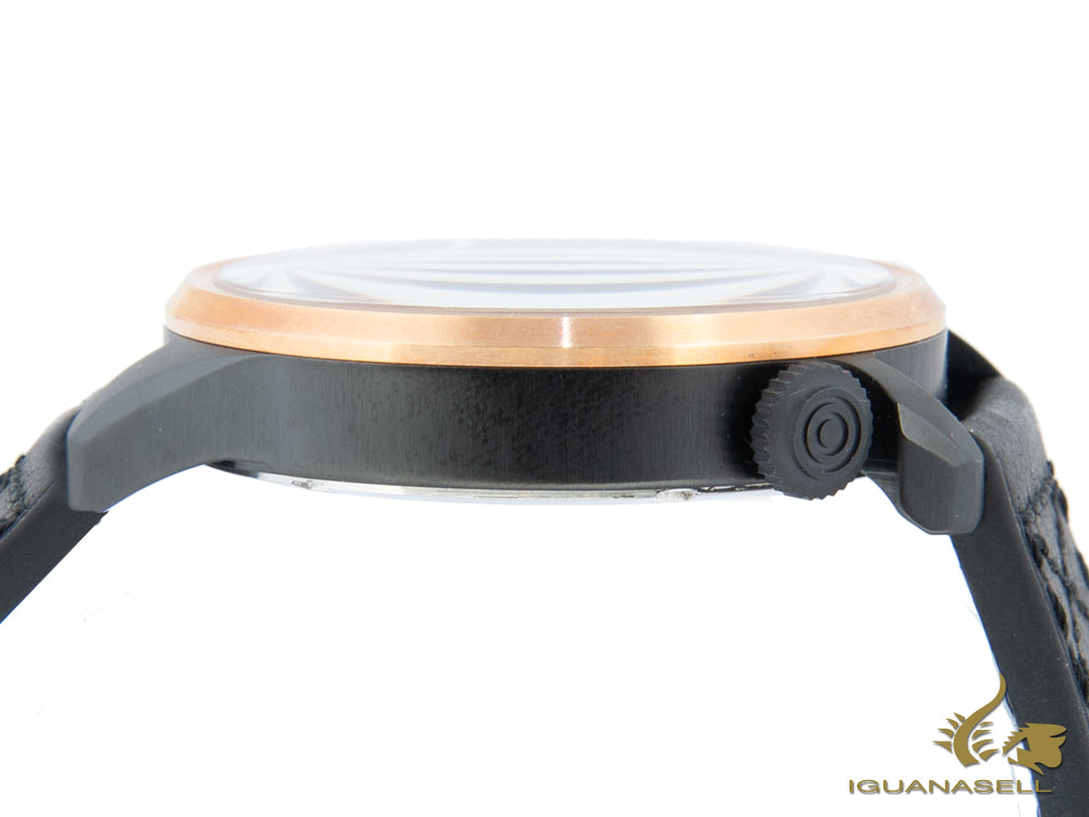 AVI-8 Lancaster Bomber Sugar´s Blue Cocktip Calendar Quartz Watch, AV-4050-05