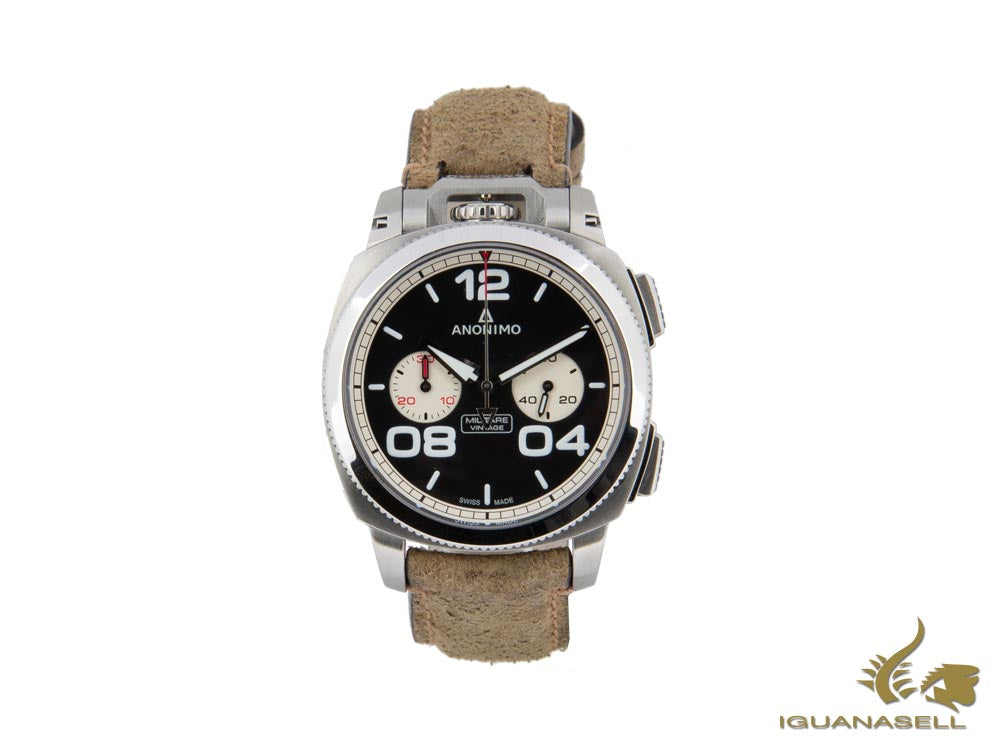 Anonimo Militare Chrono Vintage Newman Automatic Watch, AM-1122.01.002.A21
