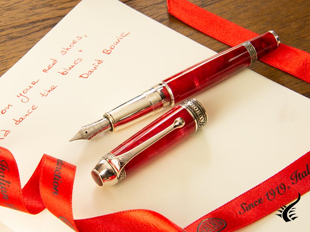 Stylo plume Aurora 85e anniversaire, édition limitée, résine marbrée