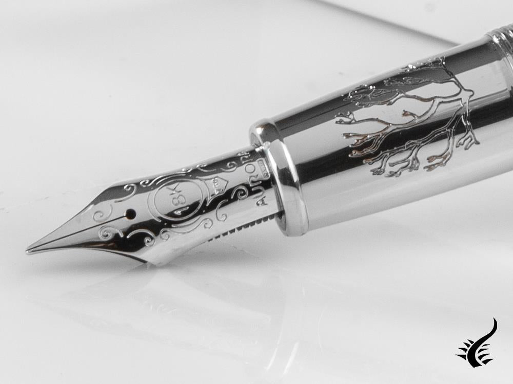 Aurora Ambienti Tropics Fountain Pen, Blue, Limited Edition, 946-ATR