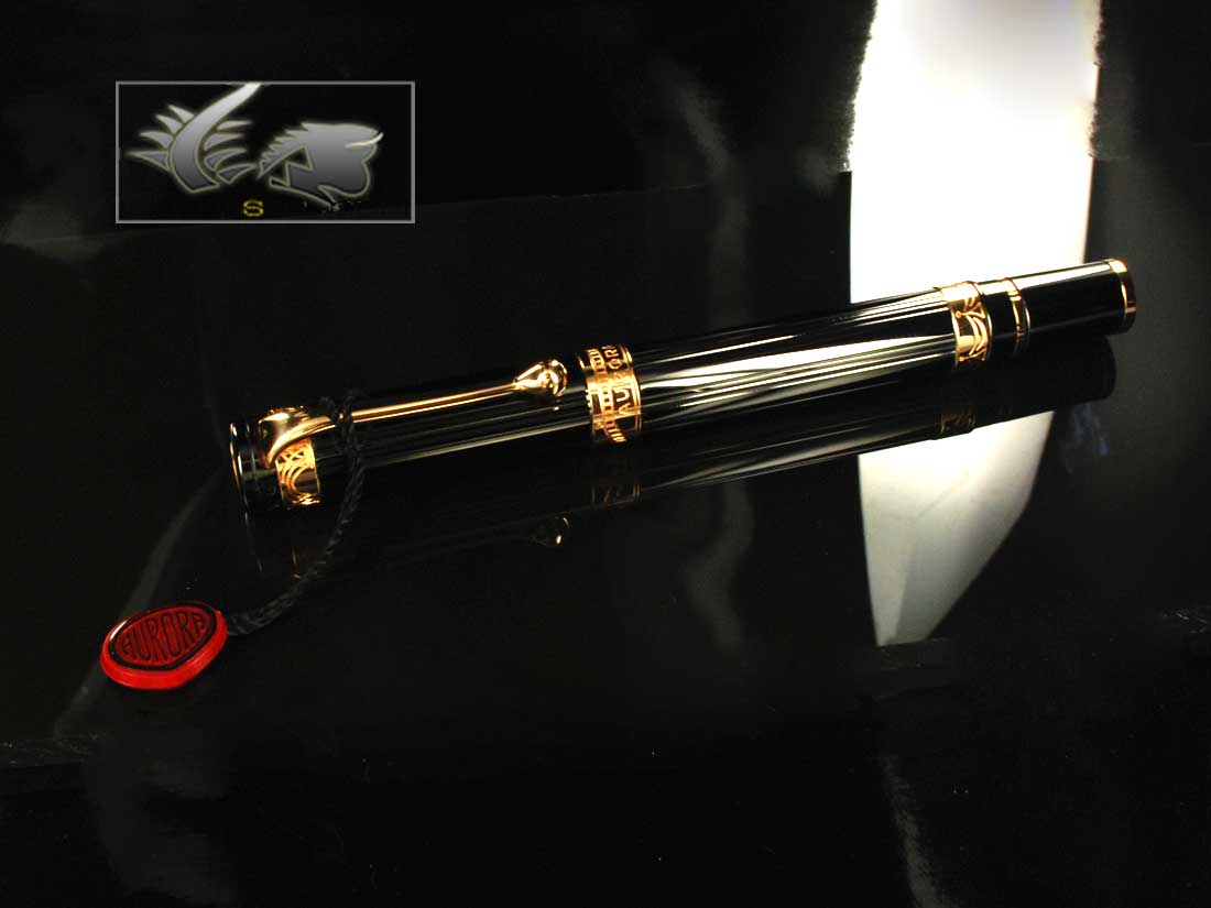 Aurora Andrea Palladio Fountain Pen, Limited Edition, Rose gold trim