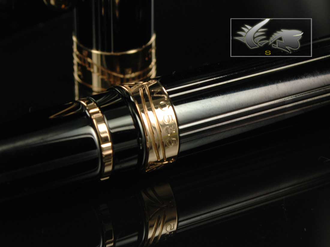 Aurora Andrea Palladio Fountain Pen, Limited Edition, Rose gold trim