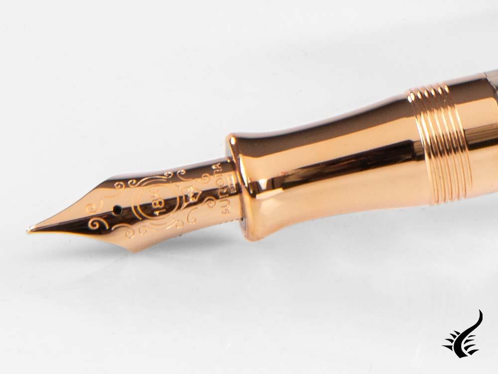 Aurora Dante Paradiso Fountain Pen, White, Limited Edition, 920-CPW