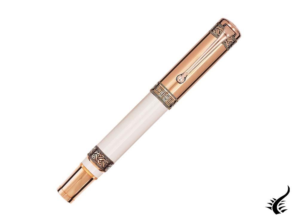 Aurora Dante Paradiso Fountain Pen, White, Limited Edition, 920-CPW