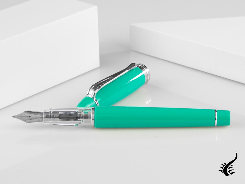 Aurora Ipsilon Demo Colors INTUITIVO Fountain Pen, Resin, Blue, B09-CVS