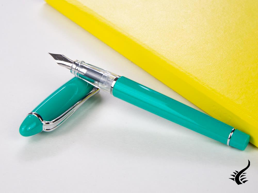 Aurora Ipsilon Demo Colors INTUITIVO Fountain Pen, Resin, Blue, B09-CVS