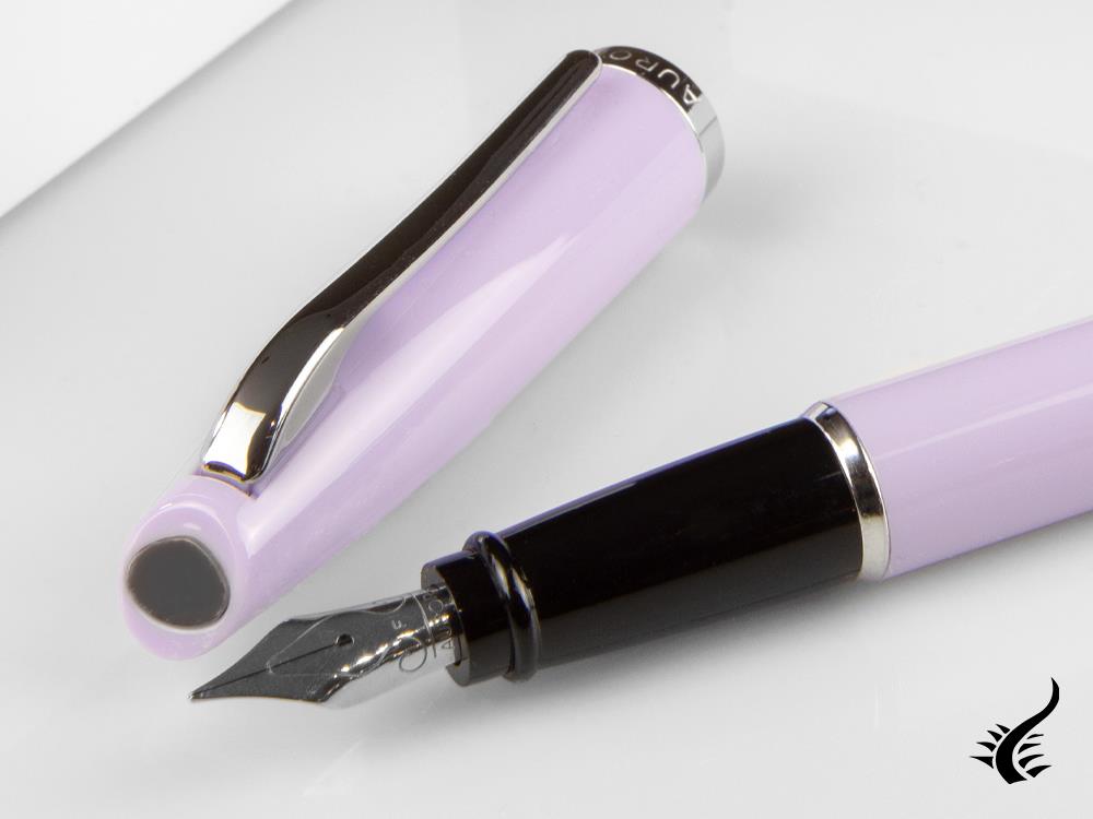 Aurora Style Fountain Pen, Resin, Violet, E12AM