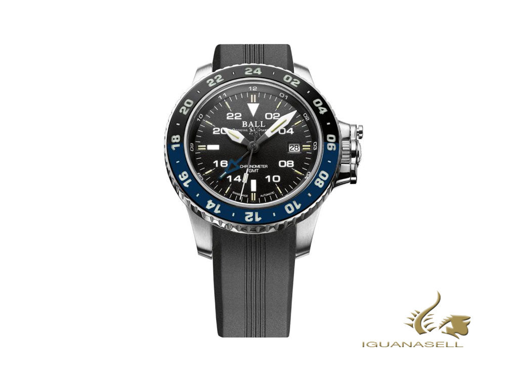 Montre automatique Ball Engineer Hydrocarbon AeroGMT II, 42 mm, DG2018C-P11C-BK