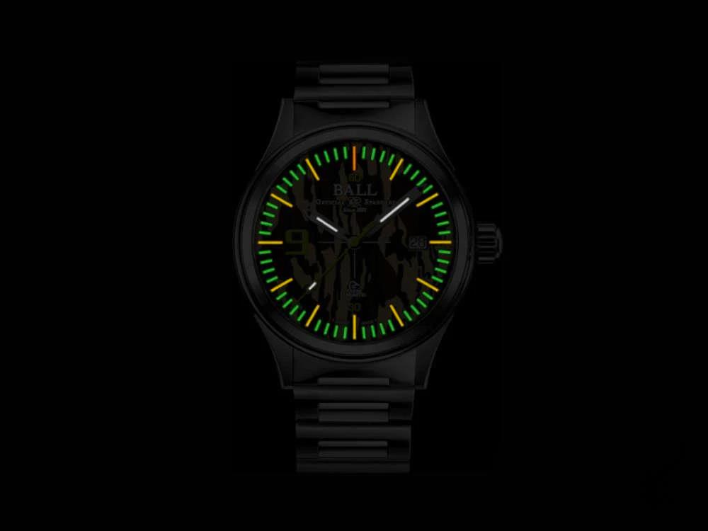 Montre automatique Ball Fireman Ducks Unlimited, camouflage, NM2188C-S22-CO