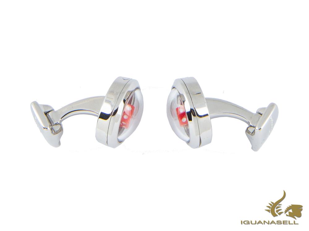 Deakin & Francis "Bubble Locket" Cufflinks, Silver .925, BMC0009C0001
