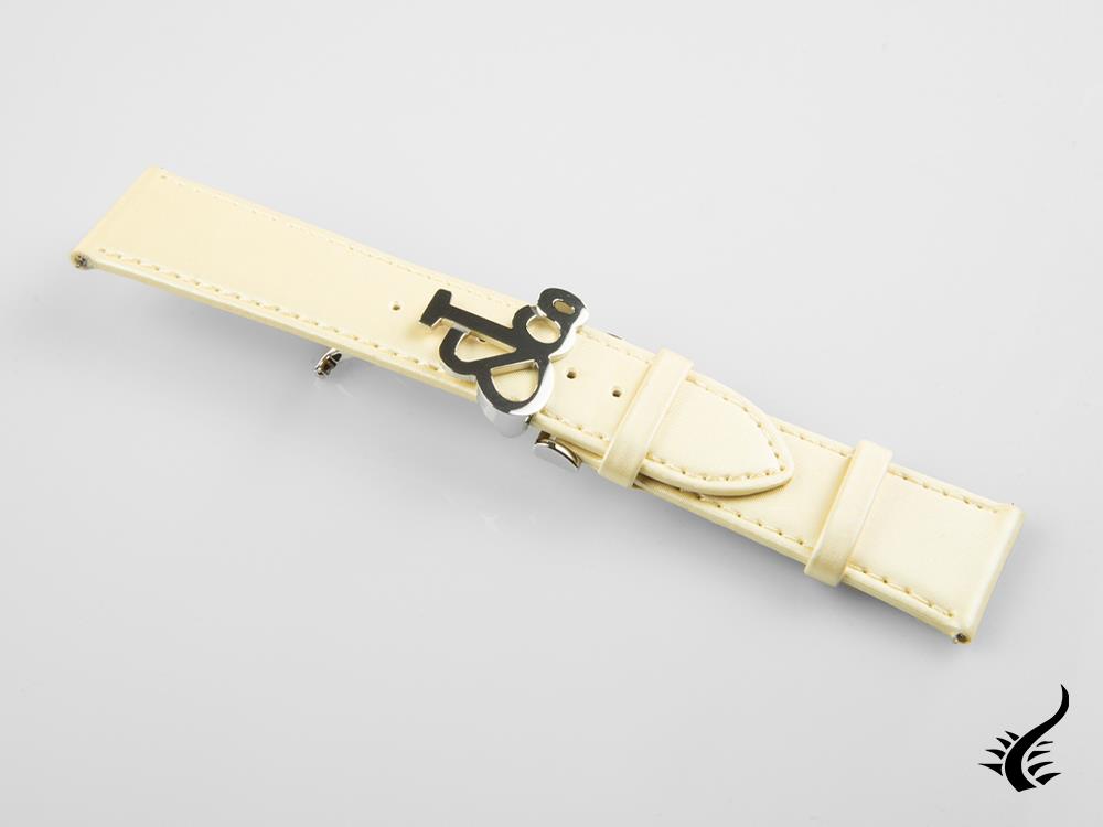 Jacob & Co, Textile, Jaune, Boucle avec boucle déployante, 22 mm, SPY22