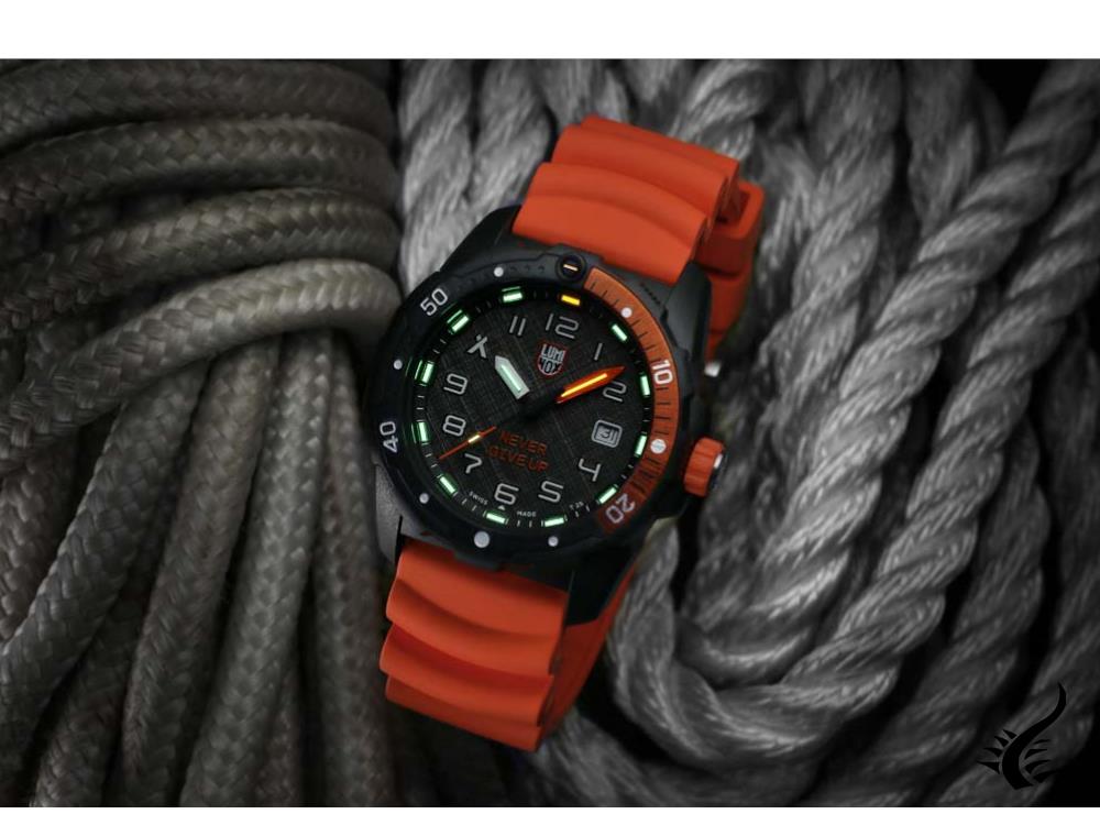 Montre à quartz Luminox Bear Grylls Survival, CARBONOX, gris, 42 mm, XB.3729.NGU