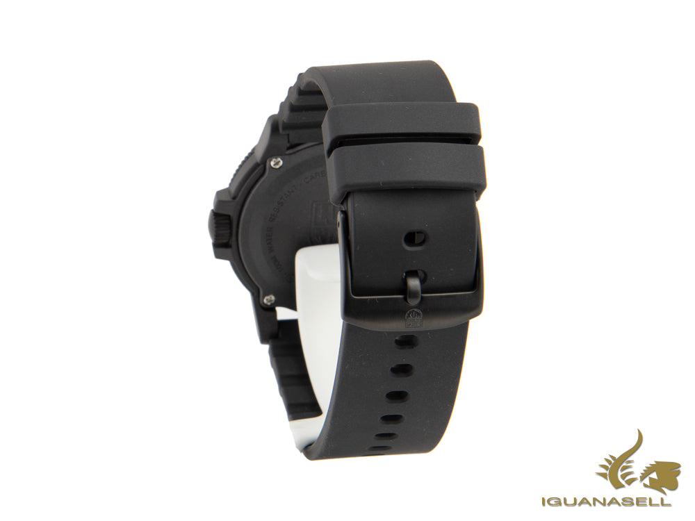 Luminox Leatherback Sea Turtle Giant 0320 Quartz Watch, Black, Carbon, 44mm