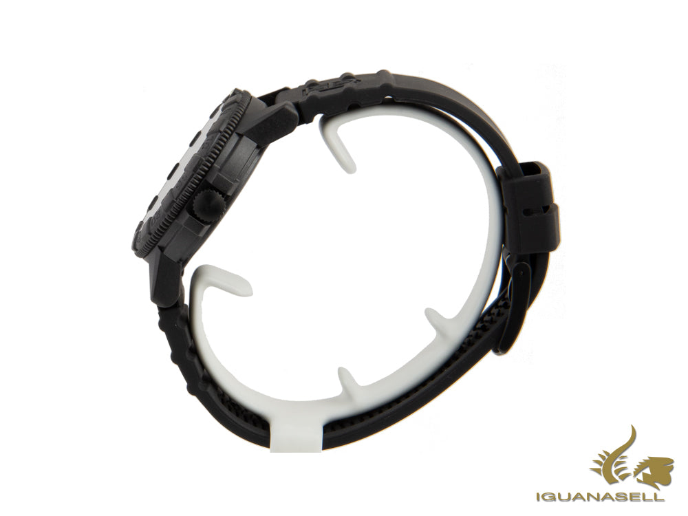 Luminox Leatherback Sea Turtle Giant 0320 Quartz Watch, Black, Carbon, 44mm