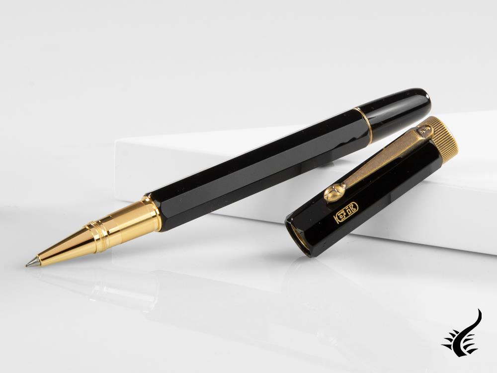 Stylo roller Montblanc Heritage Egyptomania Special Edition, Noir, 125493