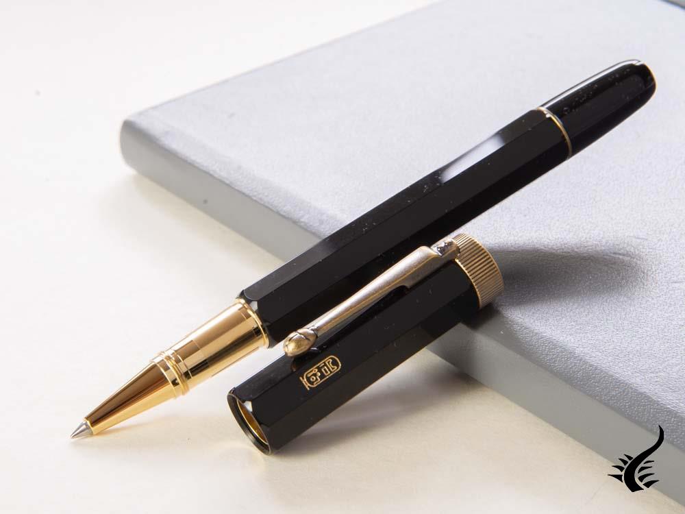 Stylo roller Montblanc Heritage Egyptomania Special Edition, Noir, 125493