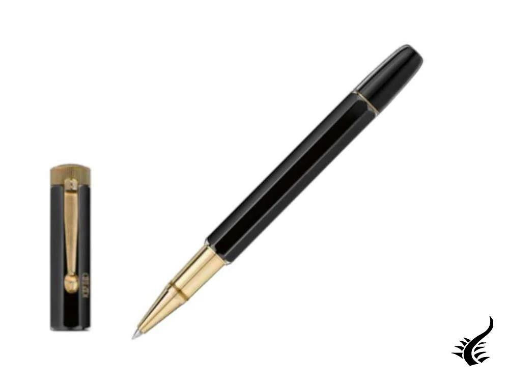 Stylo roller Montblanc Heritage Egyptomania Special Edition, Noir, 125493