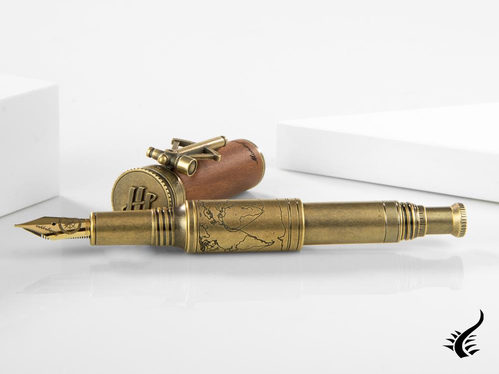 Montegrappa Age Of Discovery Fountain Pen, Limited Edition, ISDAR-BW