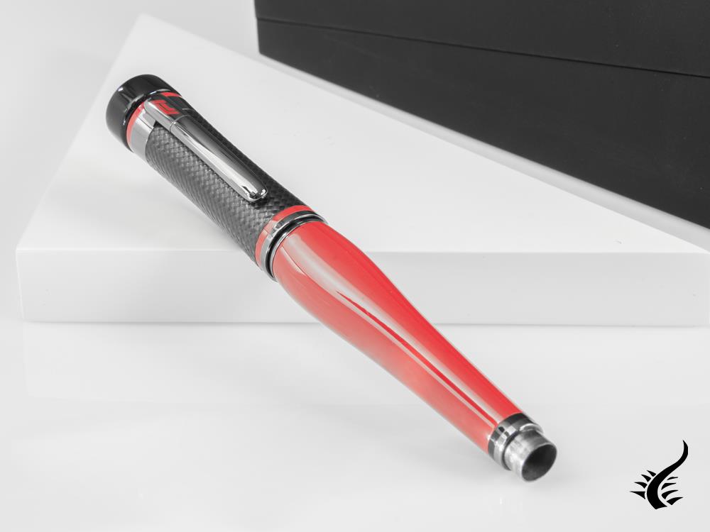 Stylo plume Montegrappa F1 Speed Racing Red, édition limitée, ISS1L-BL