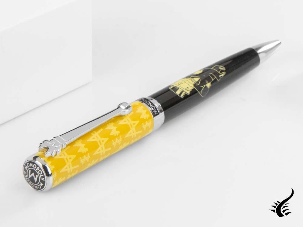 Stylo à bille Montegrappa Monopoly Collection Joueurs Monopoly Tycoon, ISMXOBMM