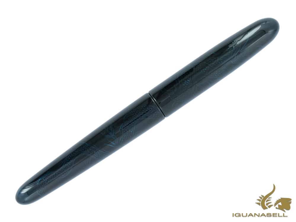 Nakaya Cigar Long Ascending Dragon I Tamesukashi Fountain Pen, Bicolor