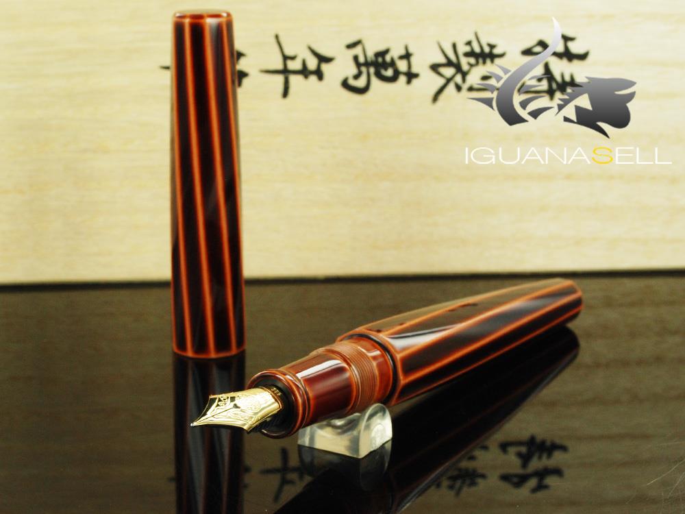 Stylo plume portable Nakaya Cigar, décapode (TW), Toki-Tamenuri