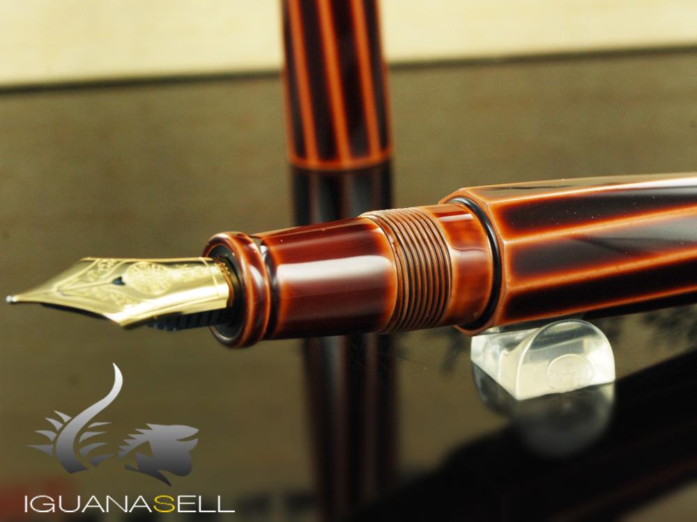 Stylo plume portable Nakaya Cigar, décapode (TW), Toki-Tamenuri