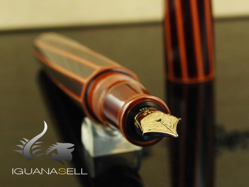 Stylo plume portable Nakaya Cigar, décapode (TW), Toki-Tamenuri