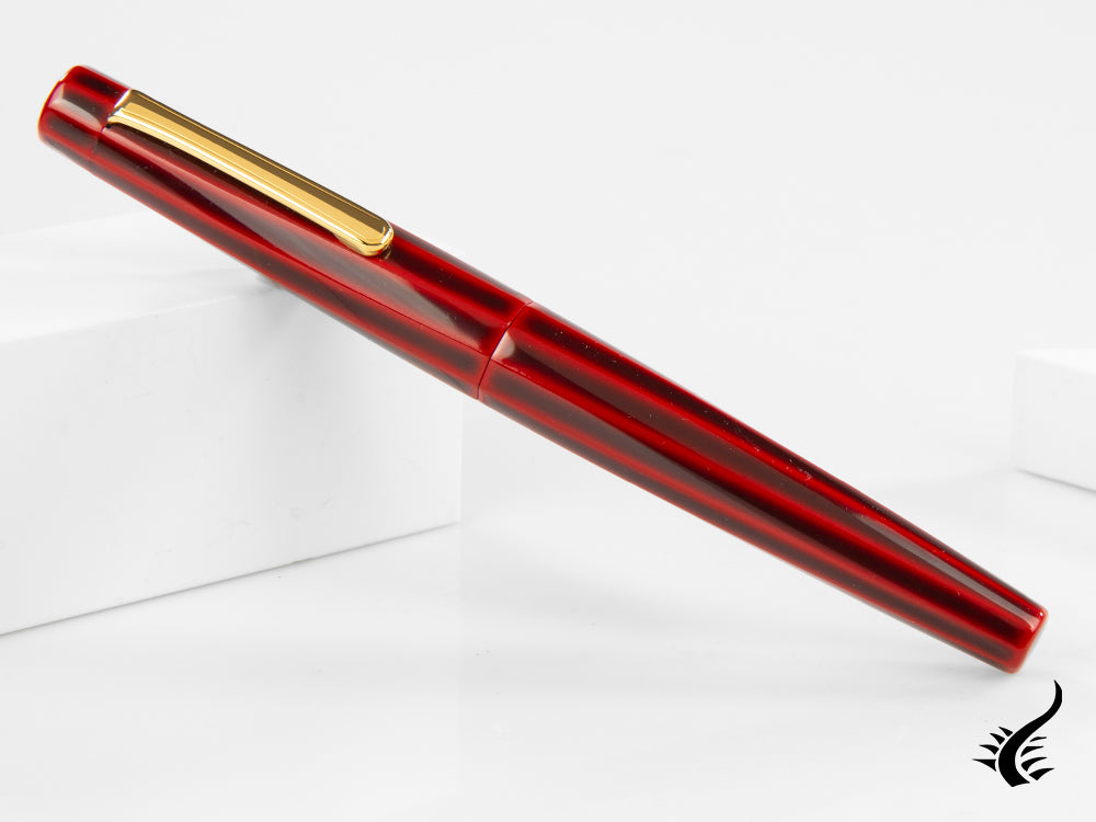 Stylo plume Nakaya Writer Aka-Tamenuri, décapode (TW), ébonite et Urushi