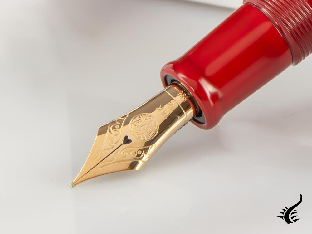 Stylo plume Nakaya Writer Piccolo, Nurihanashi-Shu, ébonite