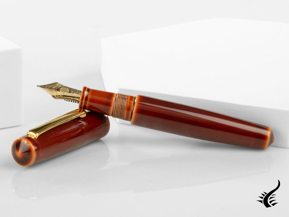Nakaya Writer Piccolo Toki-Tamenuri Fountain Pen, Urushi lacquer