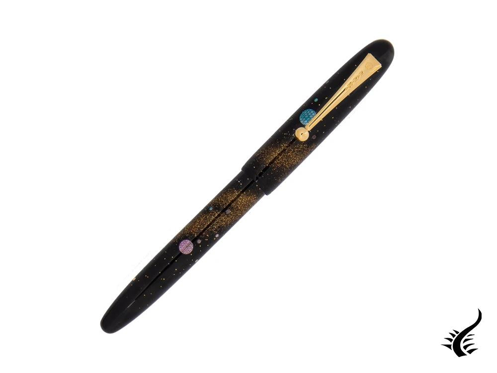 Namiki Yukari Milky Way Fountain Pen, Urushi lacquer, Gold, FN-20M-RAM