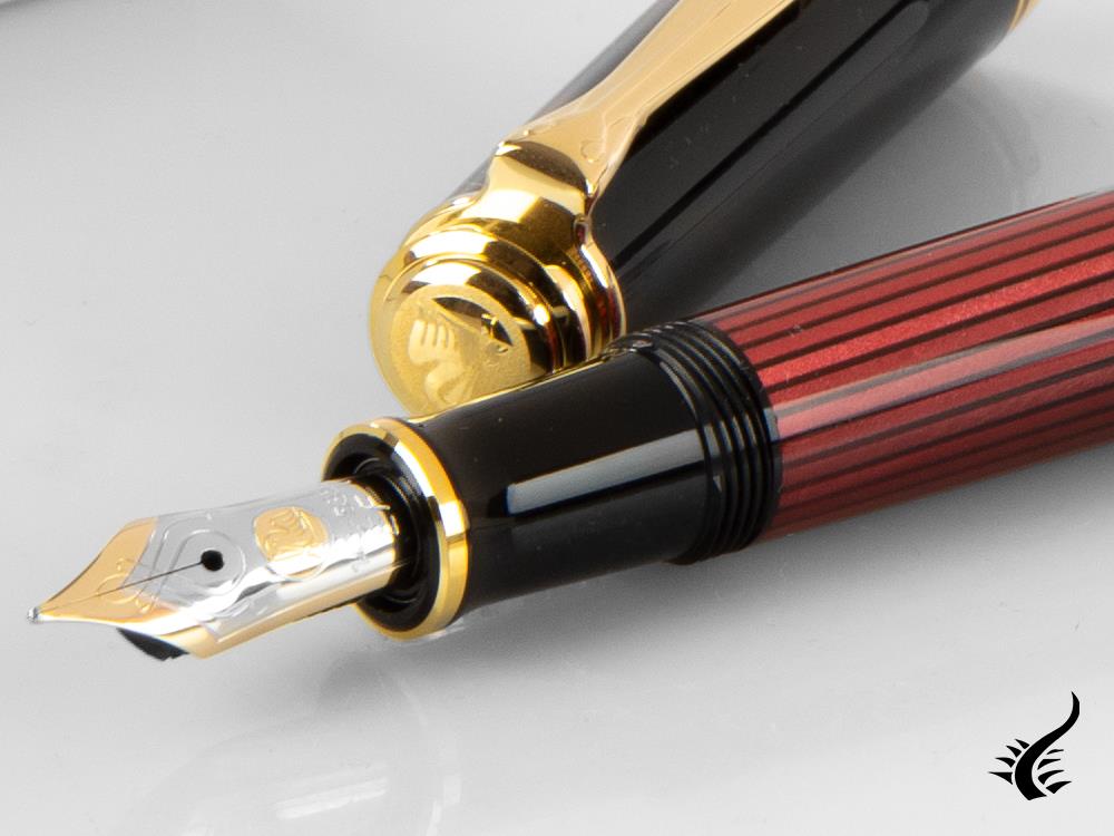 Pelikan Stylo Plume Souverän M400 - Noir & Rouge, 904920