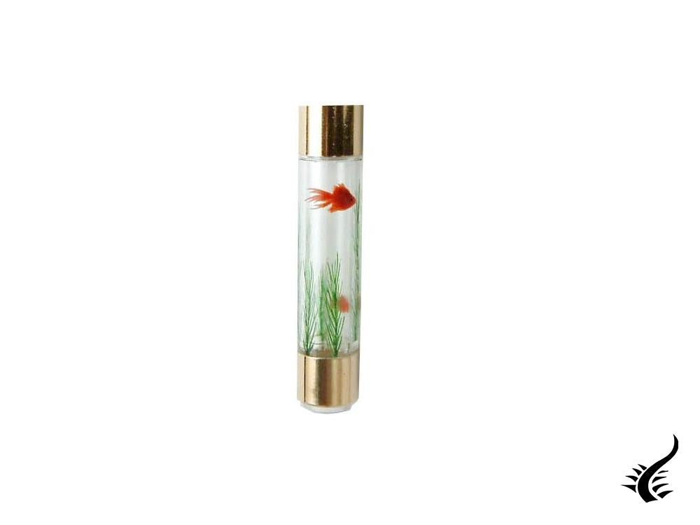 Nakaya Accesorios Converter Maki-e converter, Gold fishes and plant
