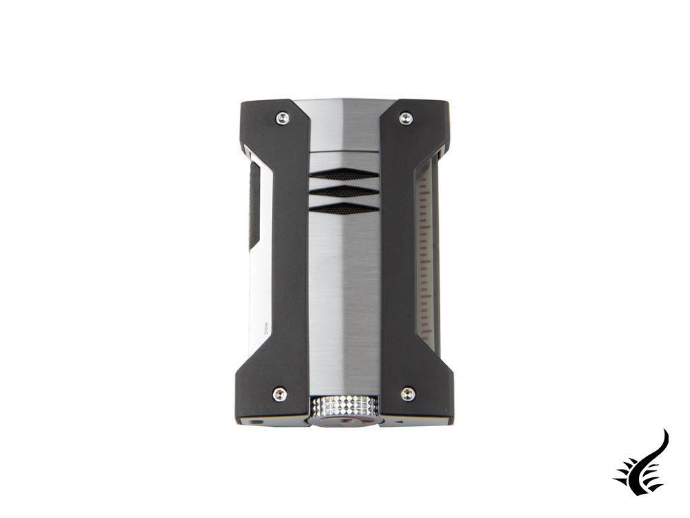 Briquet ST Dupont Defi Extreme, métal brossé, flamme torche, 21403