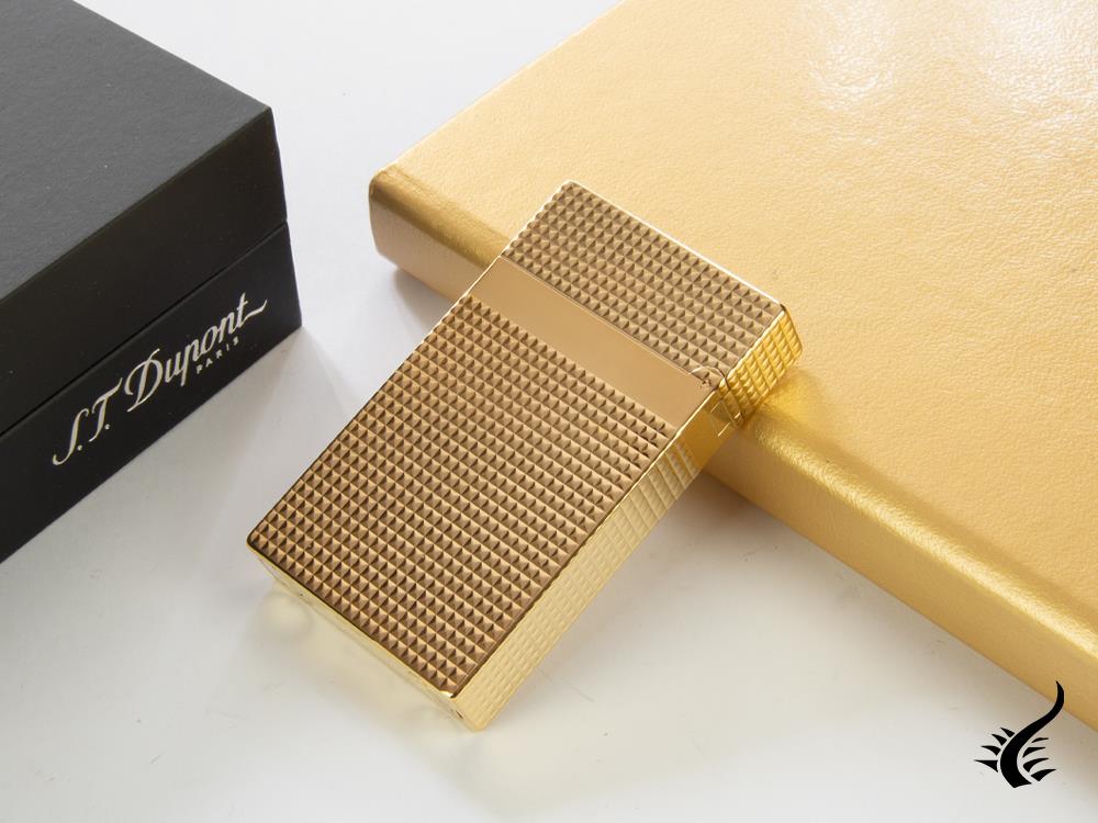 S.T. Dupont Ligne 2 Lighter, Gold, 016284