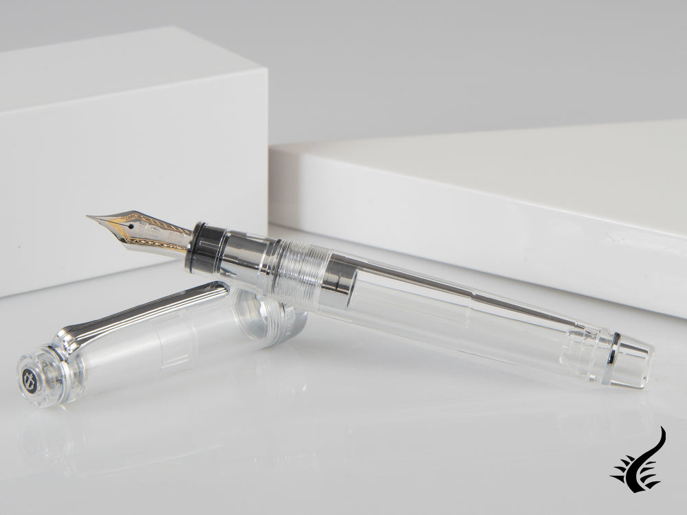 Sailor Professional Gear Demonstrator Fountain Pen, Chrome, 11-9237-400