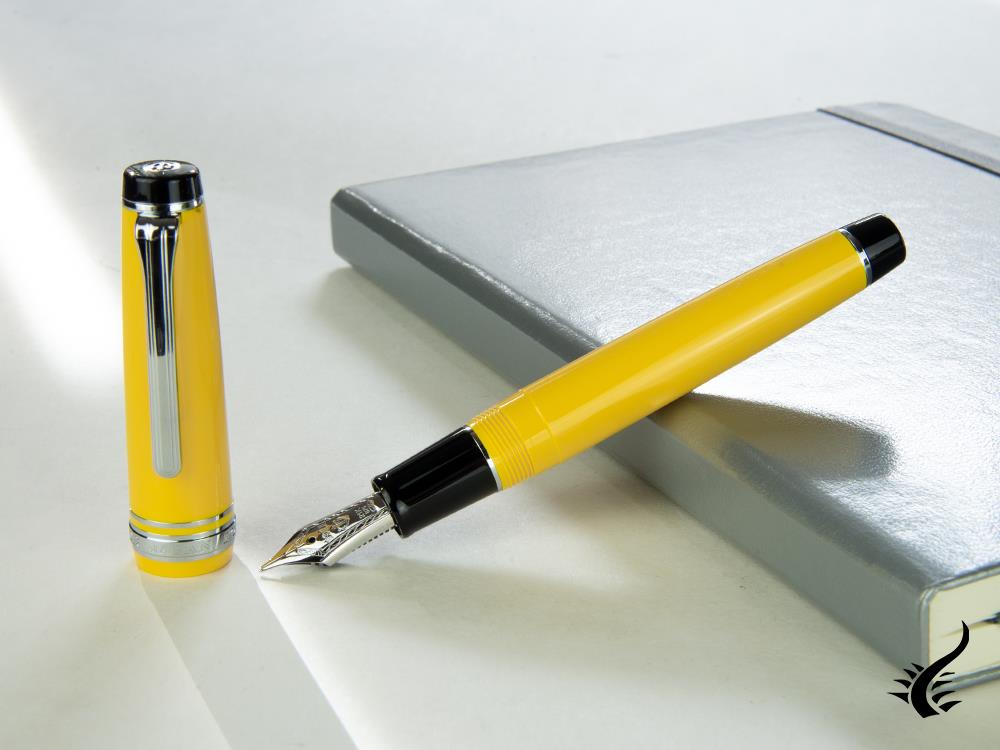 Sailor ProfessionalGear Color Fountain Pen, Yellow, Chrome, 11-9280-470