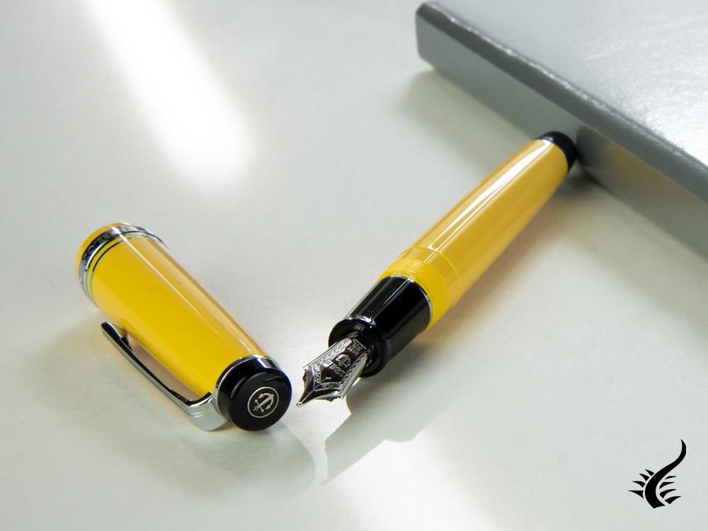 Sailor ProfessionalGear Color Fountain Pen, Yellow, Chrome, 11-9280-470