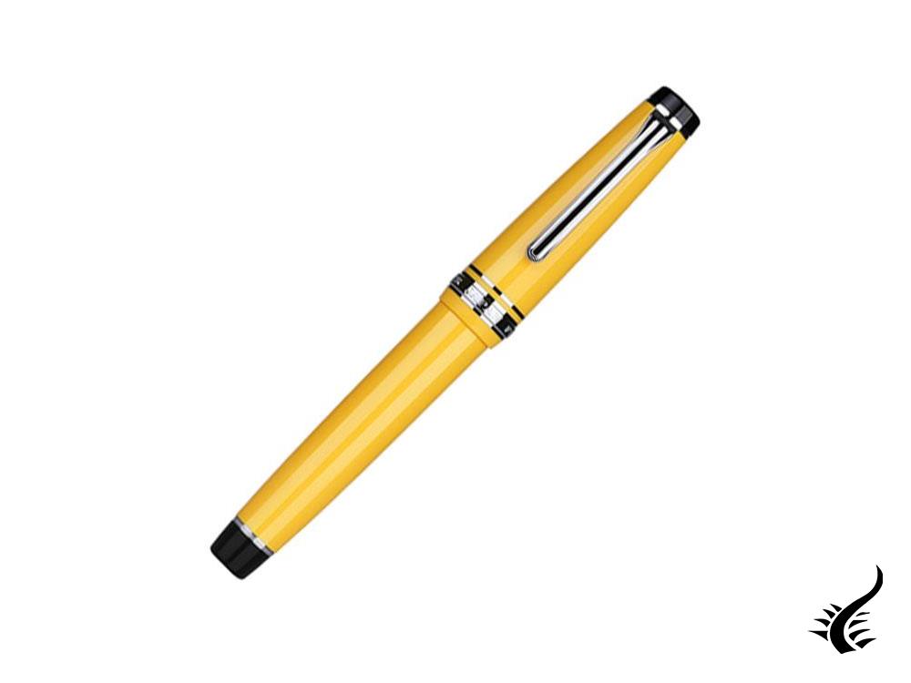 Sailor ProfessionalGear Color Fountain Pen, Yellow, Chrome, 11-9280-470