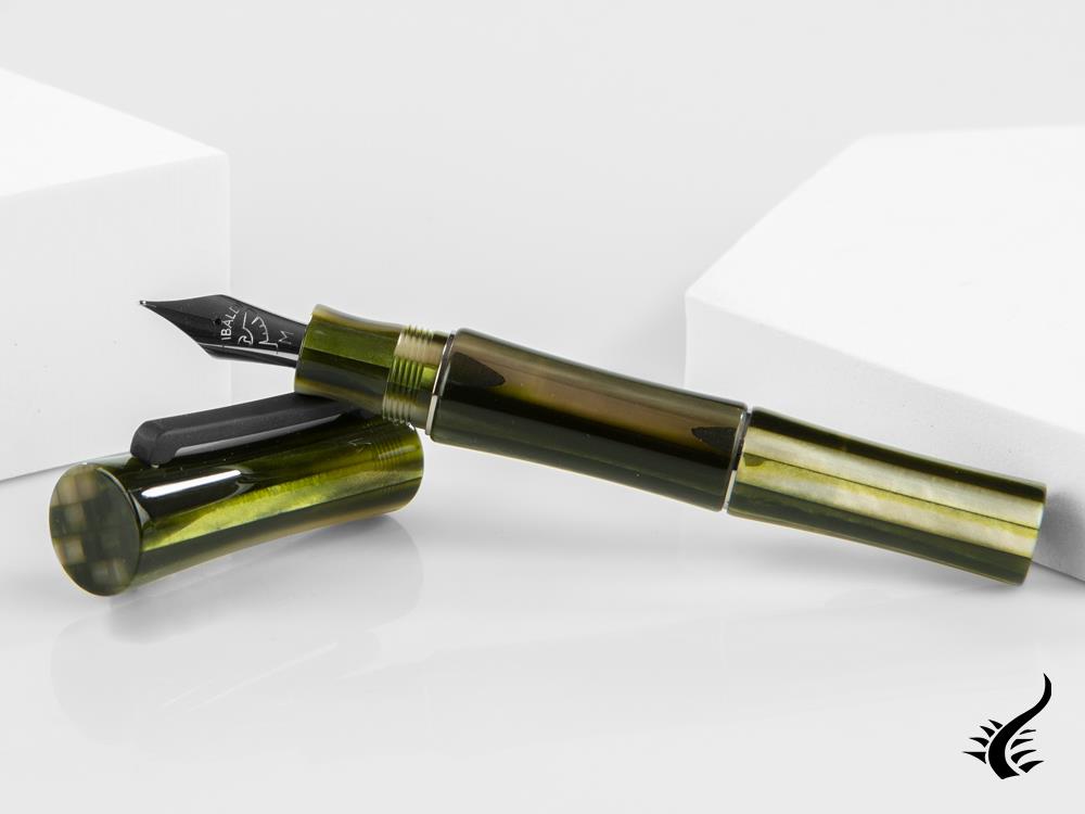 Stylo plume Tibaldi Bamboo Forest, vert, BMB-73-FP