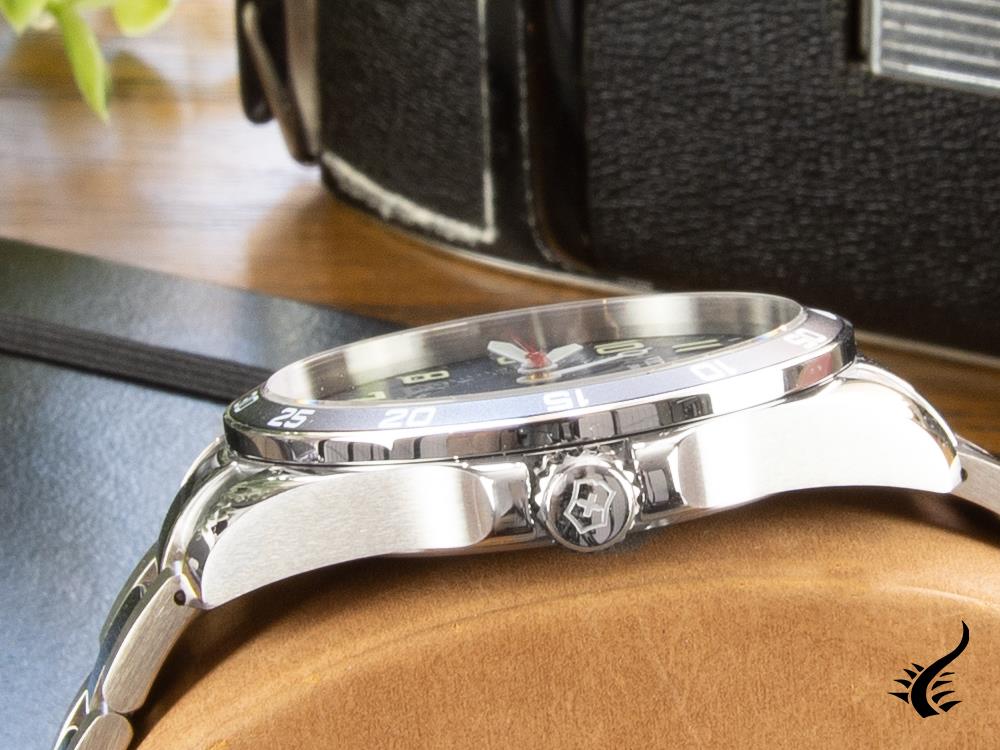 Montre à quartz Victorinox Fieldforce Sport GMT, bleu, 42 mm, V241896