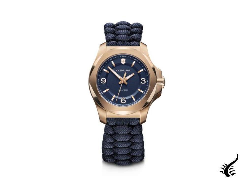 Victorinox I.N.O.X. Ladies Quartz Watch, Blue, 37mm, Paracord, V241955