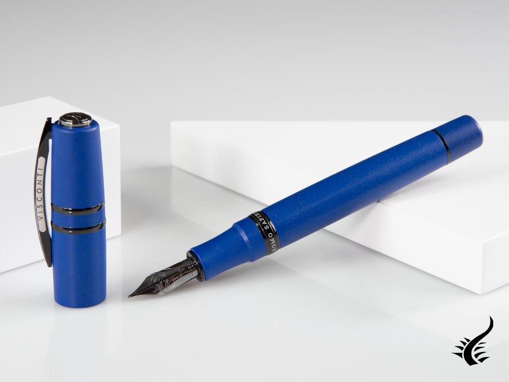 Visconti HS Lava Color Blu Oltremare Fountain Pen, KP15-08-04-FP
