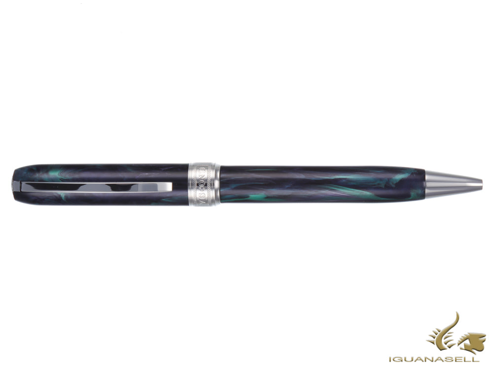 Stylo à bille Visconti Rembrandt Dark Forest, Vert, Noir, KP10-11-BP
