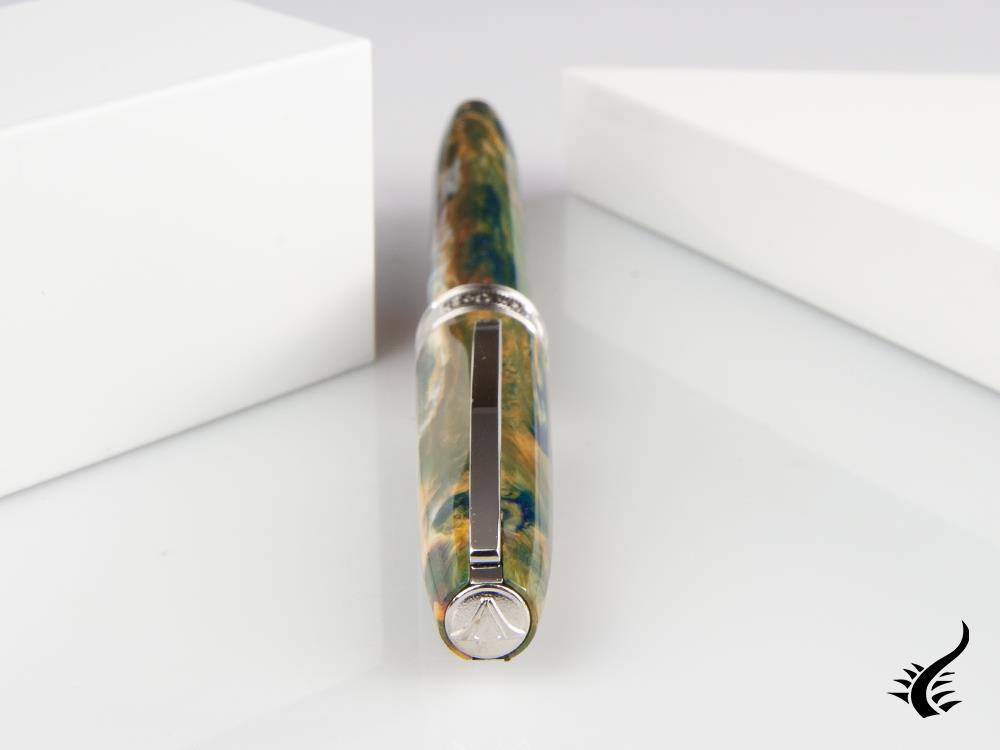 Stylo roller Visconti Van Gogh « Terrasse du café la nuit », KP12-18-RB