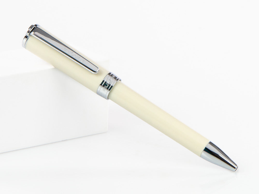 Ballpoint Pen Aurora TU -  White Resin Cap and Barrel - T31W