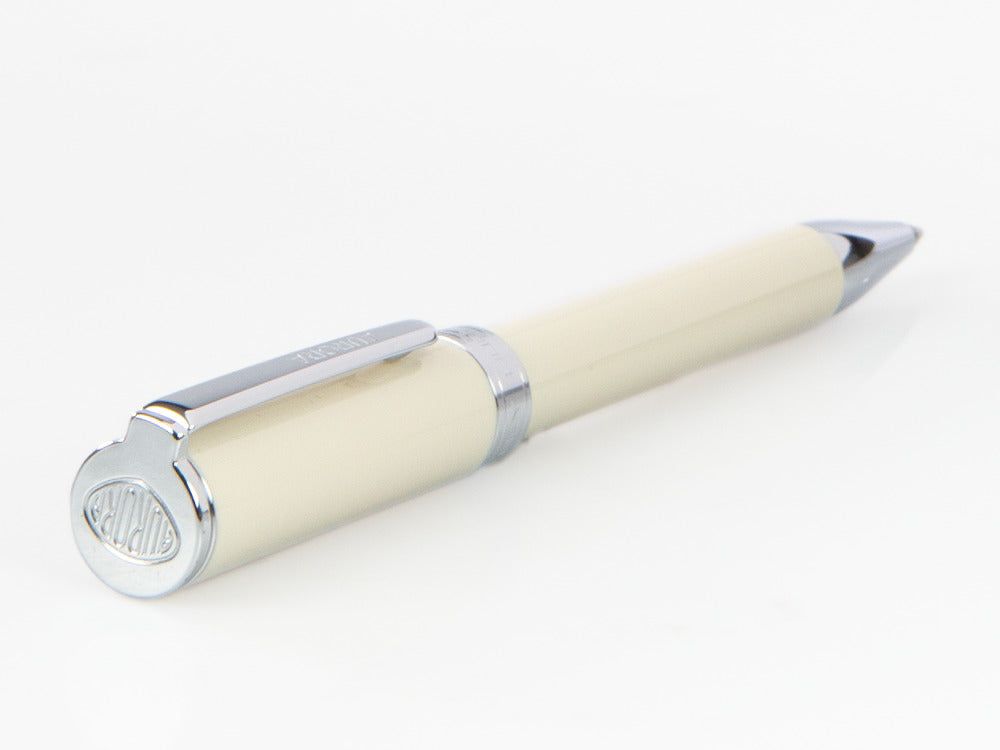 Ballpoint Pen Aurora TU -  White Resin Cap and Barrel - T31W