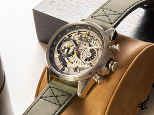 Montre à quartz AVI-8 Hawker Harrier II Matador Edition, argent, 44 mm, AV-4065-01